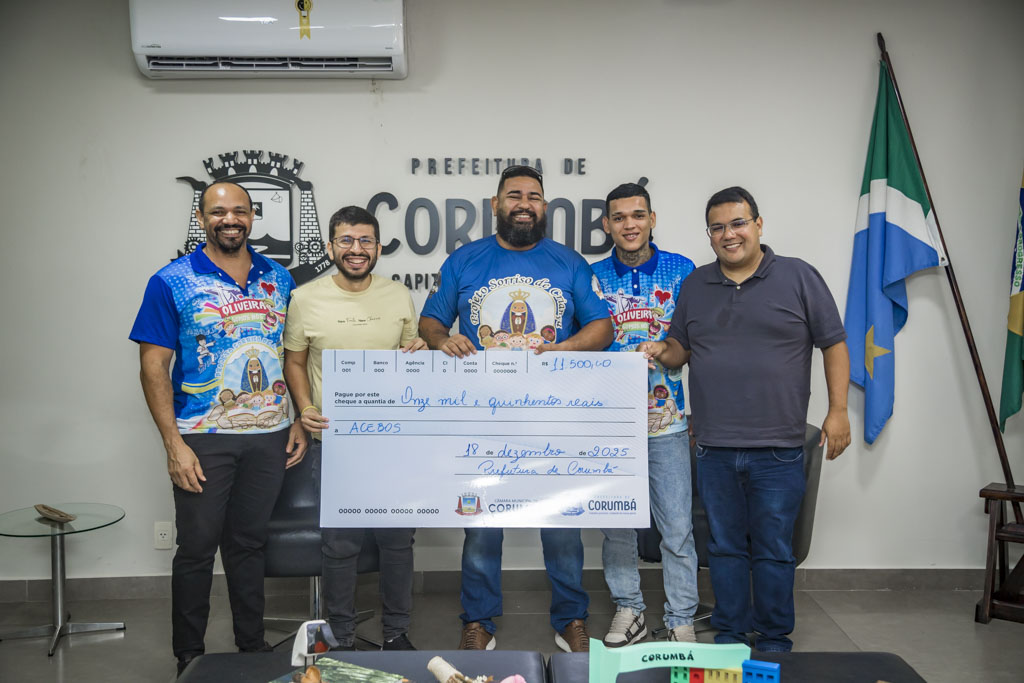 Prefeitura destina recursos de emenda para associa&ccedil;&atilde;o cultural e esportiva de Corumb&aacute;