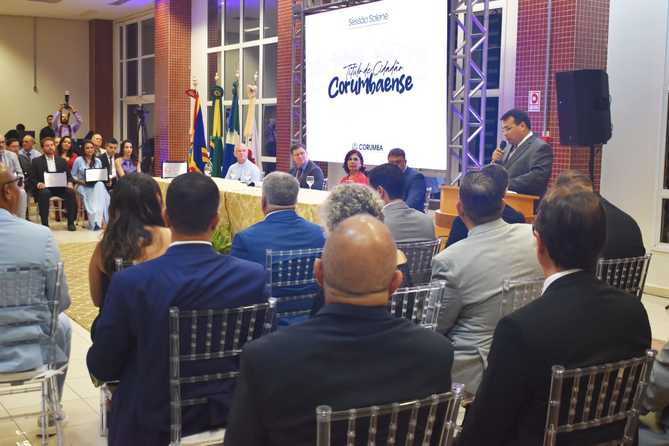 C&acirc;mara homenageia 23 personalidades com T&iacute;tulo de Cidad&atilde;o Corumbaense