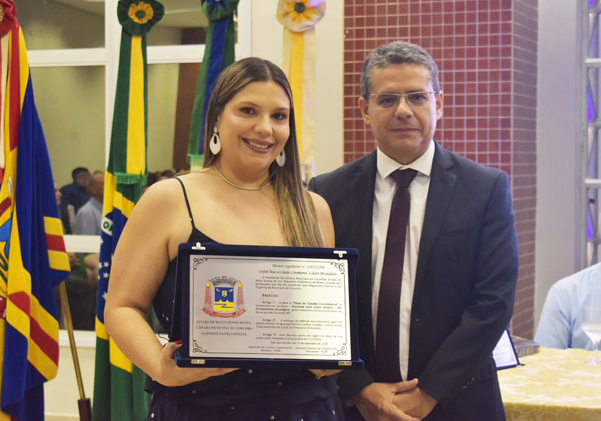 CONFIRA IMAGENS DA SESS&Atilde;O SOLENE QUE MARCOU A ENTREGA DE T&Iacute;TULOS DE CIDAD&Atilde;O CORUMBAENSE, HONRARIA CONCEDIDA PELA C&Acirc;MARA MUNICIPAL