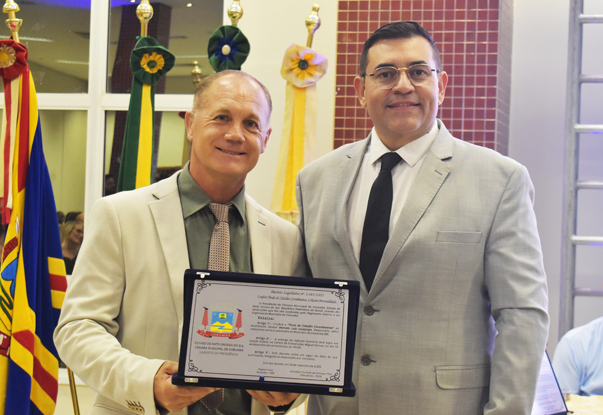 CONFIRA IMAGENS DA SESS&Atilde;O SOLENE QUE MARCOU A ENTREGA DE T&Iacute;TULOS DE CIDAD&Atilde;O CORUMBAENSE, HONRARIA CONCEDIDA PELA C&Acirc;MARA MUNICIPAL