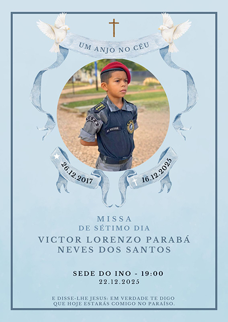 Missa de 7&ordm; dia em homenagem a Victor Lorenzo acontece nesta segunda-feira na sede do INO
