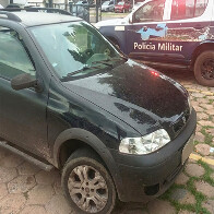 Pol&iacute;cia Militar recupera Fiat Strada com restri&ccedil;&atilde;o criminal durante fiscaliza&ccedil;&atilde;o em Corumb&aacute;