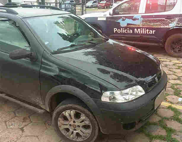 Pol&iacute;cia Militar recupera Fiat Strada com restri&ccedil;&atilde;o criminal durante fiscaliza&ccedil;&atilde;o em Corumb&aacute;
