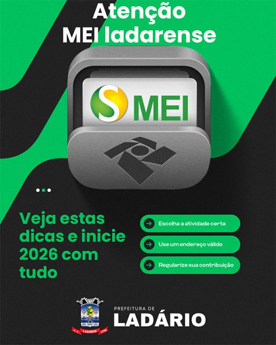 Aten&ccedil;&atilde;o, MEI ladarense: contribui&ccedil;&atilde;o mensal sobe em 2026; veja os novos valores