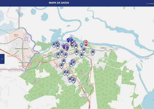 Sa&uacute;de na palma da m&atilde;o: Prefeitura de Corumb&aacute; lan&ccedil;a Mapa Digital da Sa&uacute;de