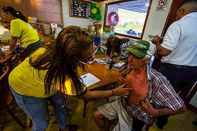 A&ccedil;&atilde;o leva eletrocardiograma a moradores de Porto Morrinho e Tamarineiro
