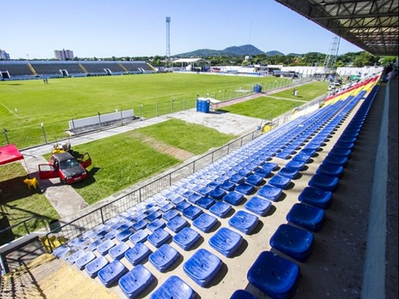 MPMS fiscaliza condi&ccedil;&otilde;es do Est&aacute;dio Arthur Marinho e recomenda suspens&atilde;o de jogos com p&uacute;blico