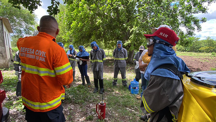 Prefeitura de Corumb&aacute; forma primeira brigada comunit&aacute;ria contra inc&ecirc;ndios no Pantanal