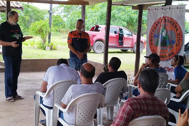 Prefeitura de Corumb&aacute; forma primeira brigada comunit&aacute;ria contra inc&ecirc;ndios no Pantanal