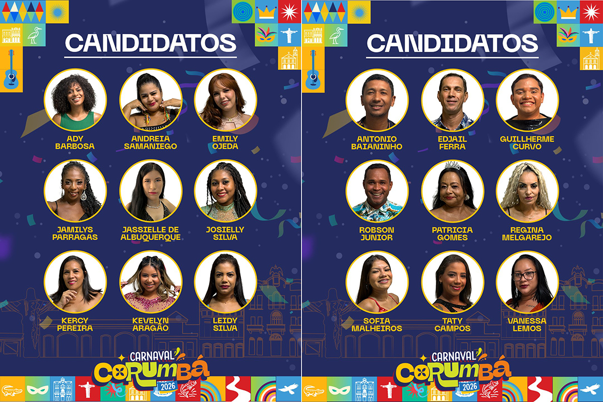 Corte de Momo ser&aacute; escolhida nesta sexta-feira, dia 23, no Jardim da Independ&ecirc;ncia