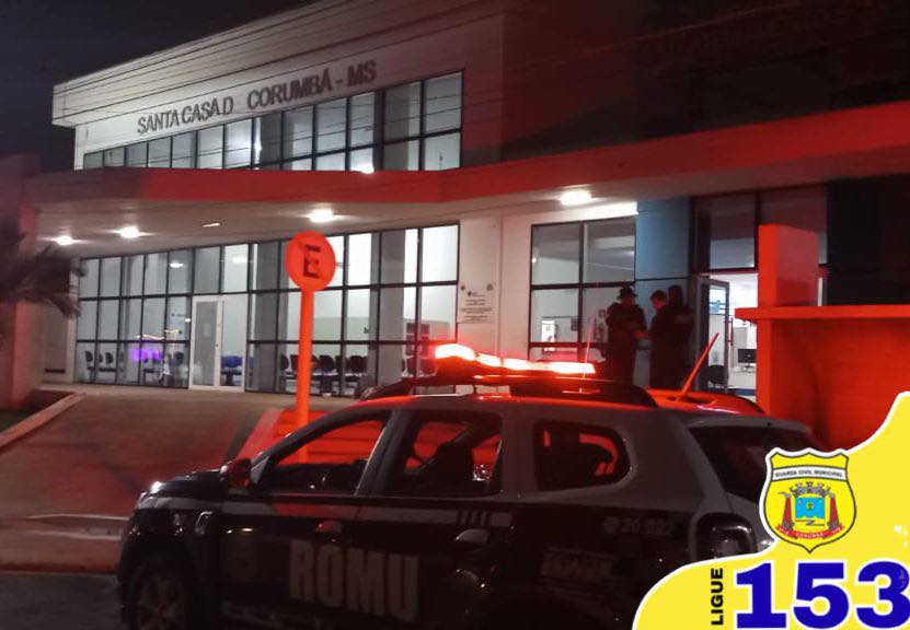 Guarda Civil Municipal presta socorro a idoso ferido ap&oacute;s assalto na Orla da Prainha em Corumb&aacute;