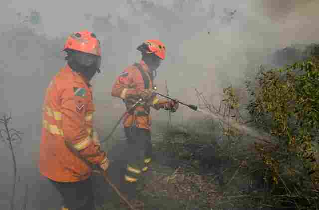 MS refor&ccedil;a planejamento contra o fogo e mobiliza Corpo de Bombeiros no combate a focos no Pantanal