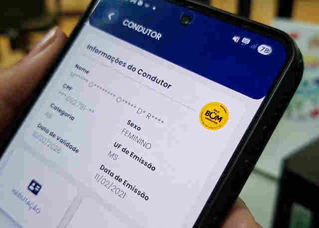 Detran-MS orienta sobre renova&ccedil;&atilde;o autom&aacute;tica da CNH para Bom Condutor e como solicitar a vers&atilde;o impressa
