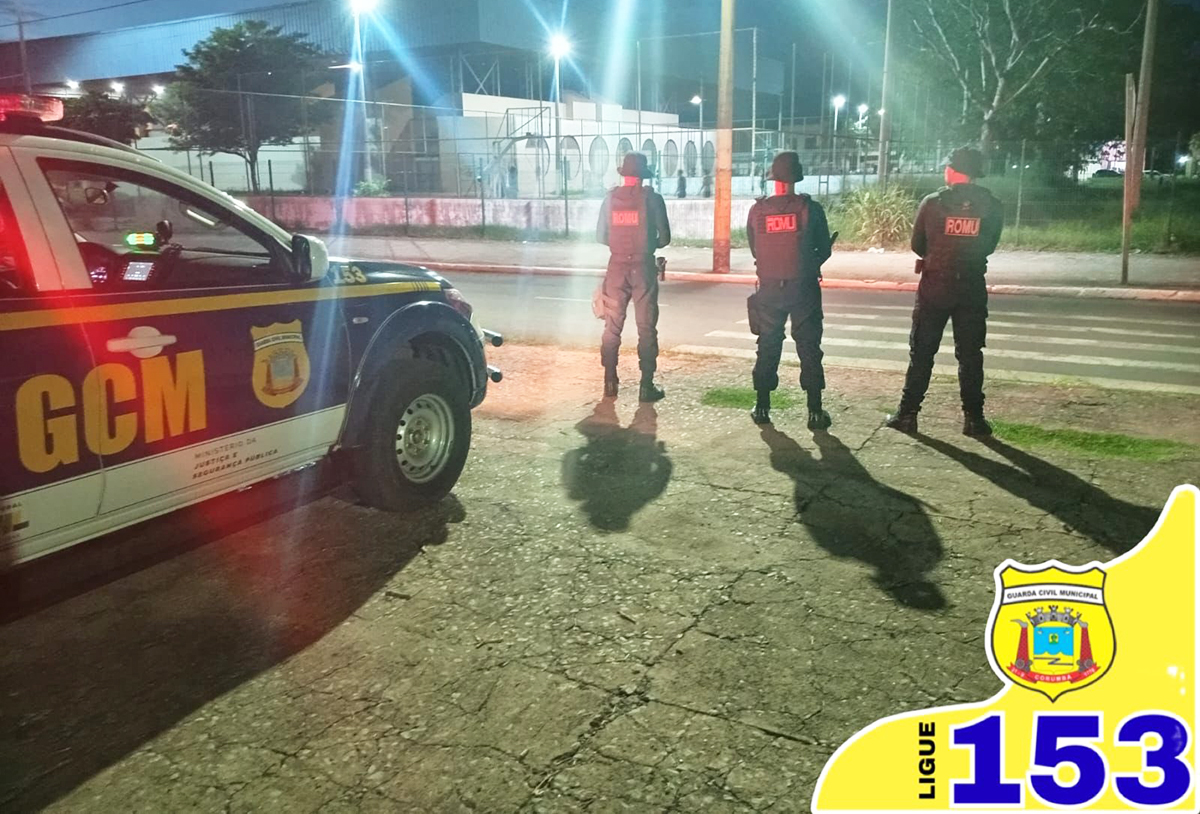 Guarda Civil Municipal intensifica a&ccedil;&atilde;o preventiva no entorno do Poliesportivo de Corumb&aacute;