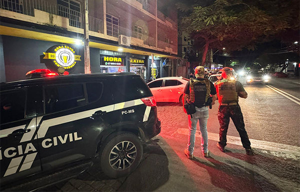 Pol&iacute;cia Civil deflagra opera&ccedil;&atilde;o de fiscaliza&ccedil;&atilde;o em bares e conveni&ecirc;ncias de Corumb&aacute;