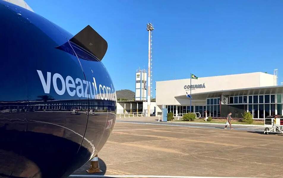 Azul retoma voos entre Campinas e Corumbá a partir de março