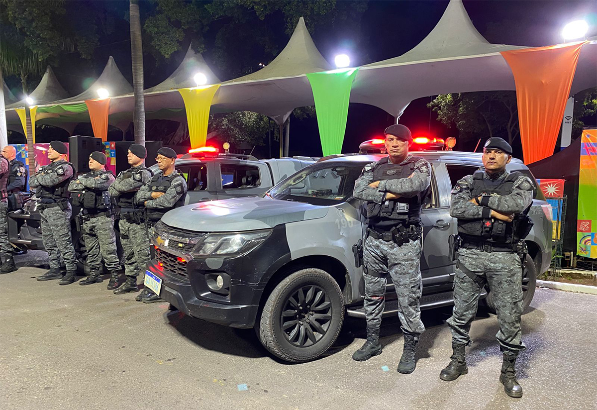 Policia militar organiza esquema operacional com efetivo triplicado refor&ccedil;ando a seguran&ccedil;a no Carnaval de Corumb&aacute; 2026