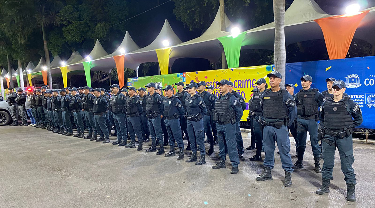Policia militar organiza esquema operacional com efetivo triplicado refor&ccedil;ando a seguran&ccedil;a no Carnaval de Corumb&aacute; 2026