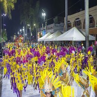 Acad&ecirc;micos do Pantanal trouxe enredo sobre jogos e destino para a avenida