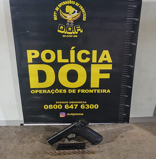 V&Iacute;DEO: DOF prende trio com arma e carne bovina de abigeato em Corumb&aacute;