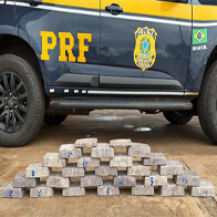 PRF apreende na BR-262 160 Kg de prata vinda da Bol&iacute;via