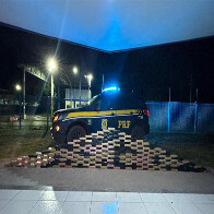 PRF apreende 182 Kg de coca&iacute;na em caminh&atilde;o que seguia de Corumb&aacute; para o interior de S&atilde;o Paulo