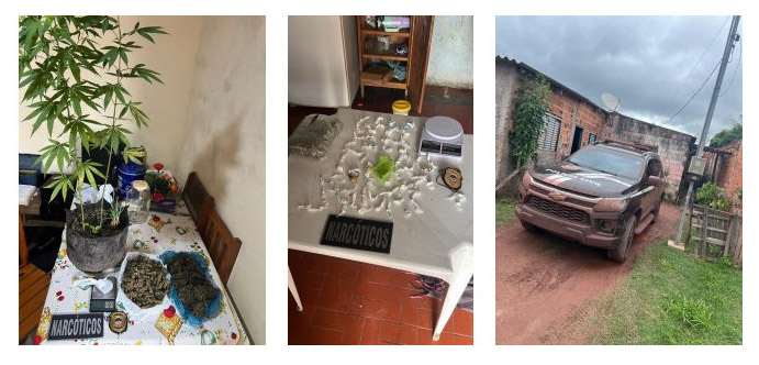 Pol&iacute;cia Civil deflagra opera&ccedil;&atilde;o em Lad&aacute;rio e Corumb&aacute; e prende duas pessoas por tr&aacute;fico de drogas