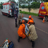 Colis&atilde;o entre motocicletas deixa uma v&iacute;tima no bairro Cristo Redentor em Corumb&aacute;, o outro envolvido fugiu 