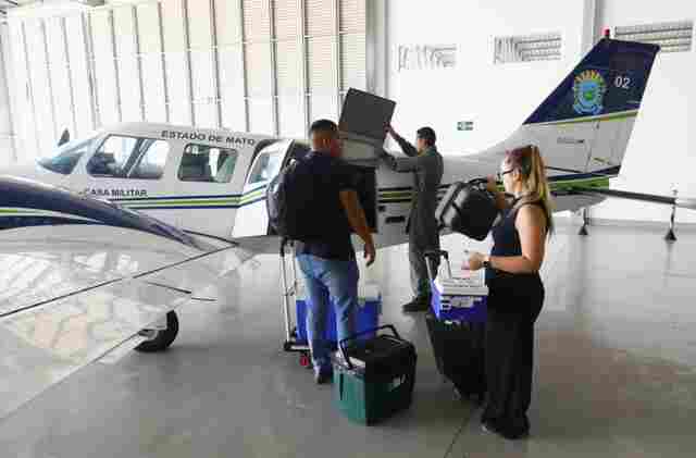 Cada minuto conta: rapidez no transporte a&eacute;reo de &oacute;rg&atilde;os d&aacute; esperan&ccedil;a a pacientes em MS