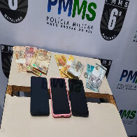 Suspeitos de roubo em estabelecimento comercial foram detidos pela PM em hotel de Corumb&aacute; 