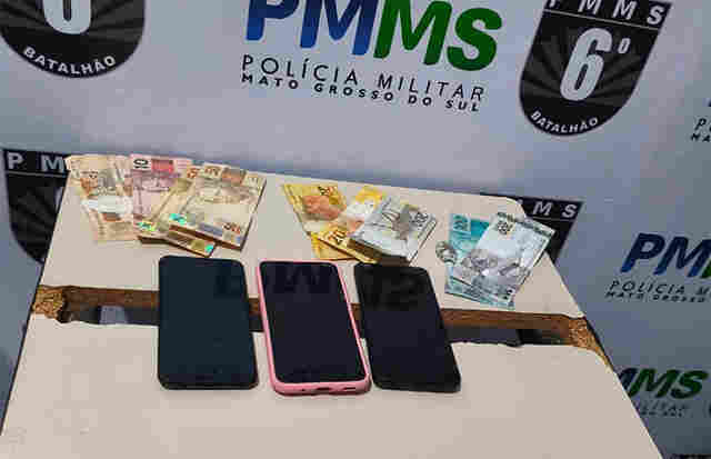 Suspeitos de roubo em estabelecimento comercial foram detidos pela PM em hotel de Corumb&aacute; 