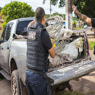 Opera&ccedil;&atilde;o conjunta apreende 400 kg de cobre e refor&ccedil;a combate a furtos de fia&ccedil;&atilde;o em Corumb&aacute;