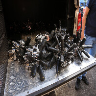 Prefeitura incinera armas antigas e avan&ccedil;a na moderniza&ccedil;&atilde;o da Guarda Municipal