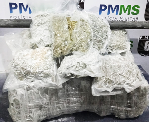 Viajante paulistano &eacute; detido na rodovi&aacute;ria de Corumb&aacute; com 18 kg de 'Skunk', em sua primeira viagem de  transporte 