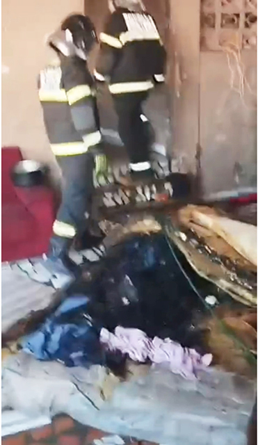 Ap&oacute;s discuss&atilde;o com companheiro, mulher incendeia m&oacute;veis na casa em Corumb&aacute;