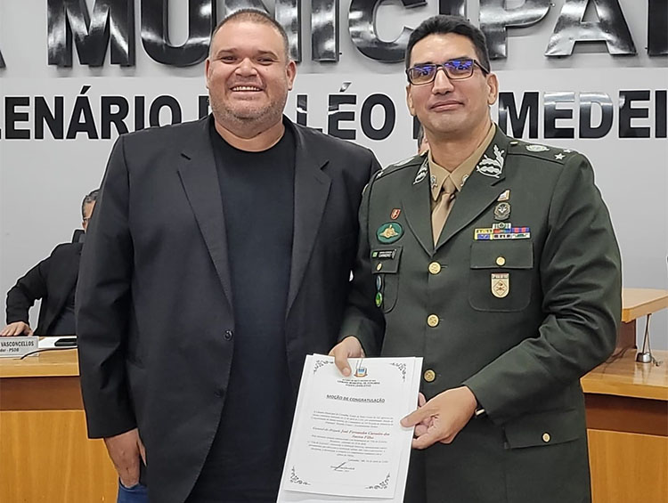 C&acirc;mara homenageia general-de-brigada Carneiro com o t&iacute;tulo de Cidad&atilde;o Corumbaense