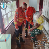 Base Avan&ccedil;ada dos Bombeiros na Serra do Amolar realiza resgate de duas v&iacute;timas no Pantanal