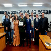 C&acirc;mara homenageia general-de-brigada Carneiro com o t&iacute;tulo de Cidad&atilde;o Corumbaense