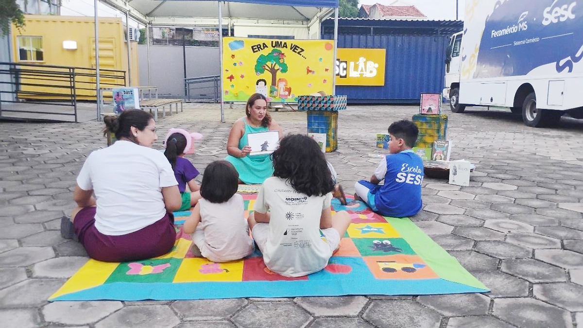 Sesc Corumb&aacute; realiza programa&ccedil;&atilde;o gratuita de conta&ccedil;&atilde;o de hist&oacute;rias