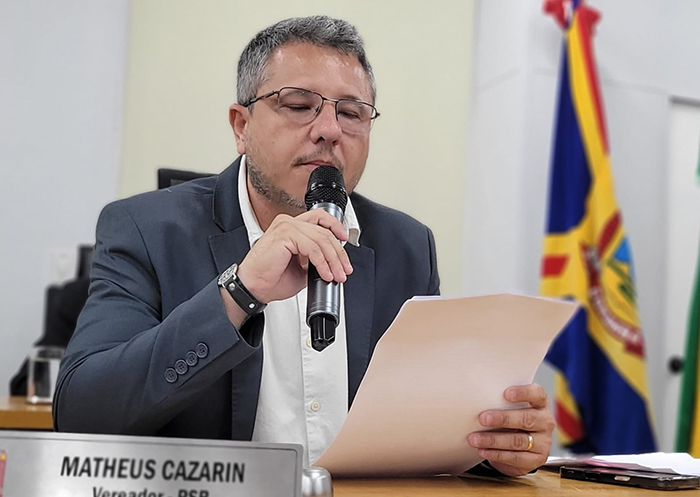 Drenagem e pavimenta&ccedil;&atilde;o da Rua Amazonas &eacute; solicitada por Cazarin, na C&acirc;mara