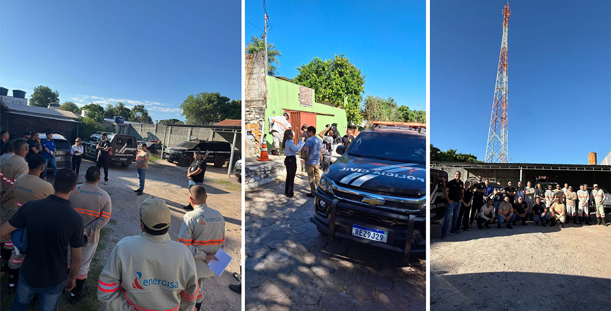 Pol&iacute;cia Civil deflagrou a opera&ccedil;&atilde;o &ldquo;Curto-Circuito&rdquo; em Lad&aacute;rio contra furtos de energia el&eacute;trica