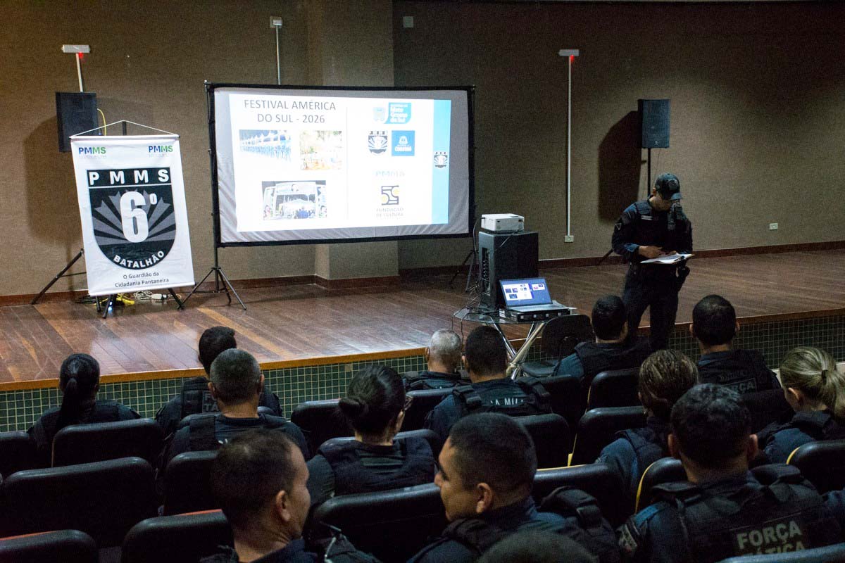 Pol&iacute;cia Militar intensifica policiamento ostensivo para garantir a seguran&ccedil;a no Festival Am&eacute;rica do Sul