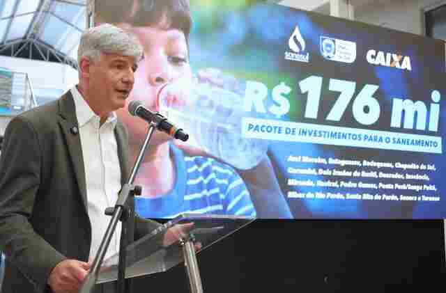 Governo de MS anuncia R$ 176 milh&otilde;es para ampliar e modernizar abastecimento de &aacute;gua em 16 cidades