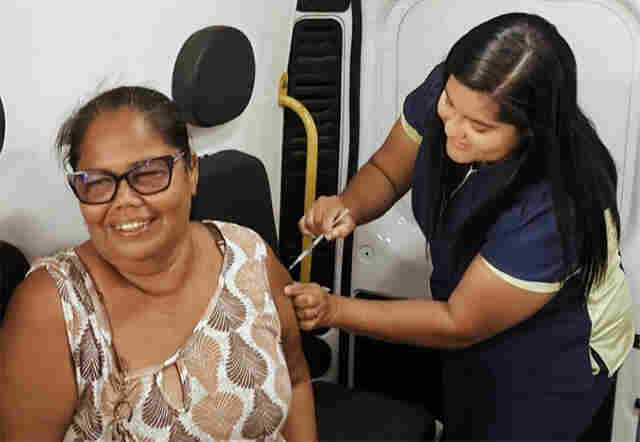 Vacina&ccedil;&atilde;o contra a gripe &eacute; ampliada para toda a popula&ccedil;&atilde;o a partir dos 6 meses em Lad&aacute;rio