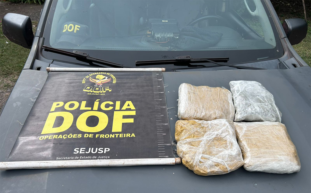 DOF prende mulher com skunk durante bloqueio em Corumb&aacute;