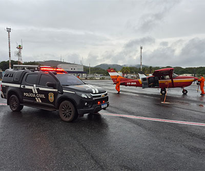 Pol&iacute;cia Civil prende apontado por homic&iacute;dio ap&oacute;s realizar dilig&ecirc;ncia a&eacute;rea em regi&atilde;o de dif&iacute;cil acesso em Corumb&aacute;