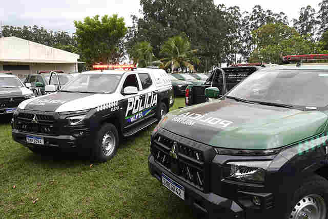 Novas viaturas est&atilde;o sendo preparadas para atender seguran&ccedil;a p&uacute;blica em diversas regi&otilde;es do Estado