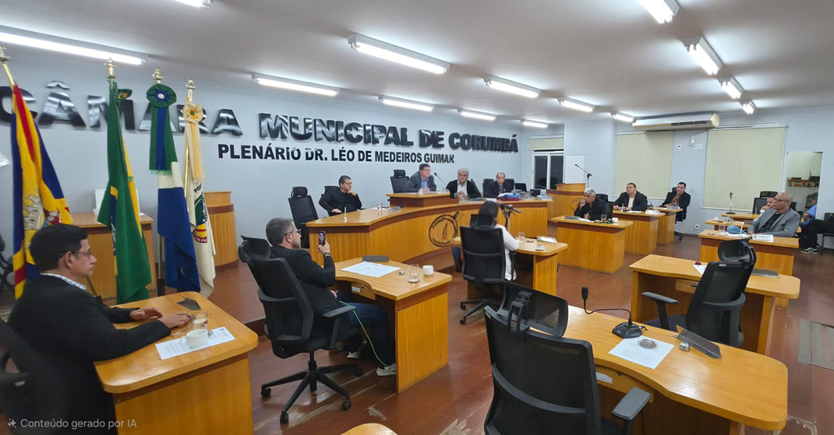 C&acirc;mara de Corumb&aacute; aprova reajuste de 4,39% aos servidores p&uacute;blicos municipais
