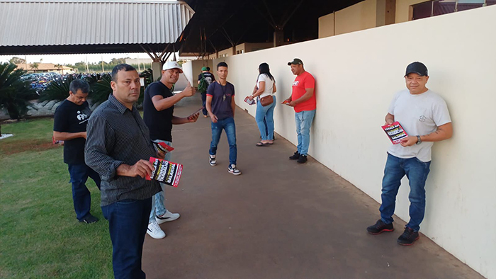 STICCG intensifica campanha pelo fim da escala 6x1 nos frigor&iacute;ficos de Campo Grande