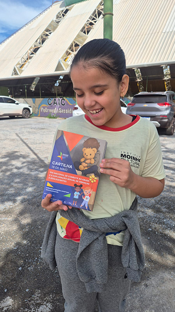Maio Laranja: Moinho Cultural promove a&ccedil;&otilde;es de conscientiza&ccedil;&atilde;o sobre prote&ccedil;&atilde;o de crian&ccedil;as e adolescentes na fronteira